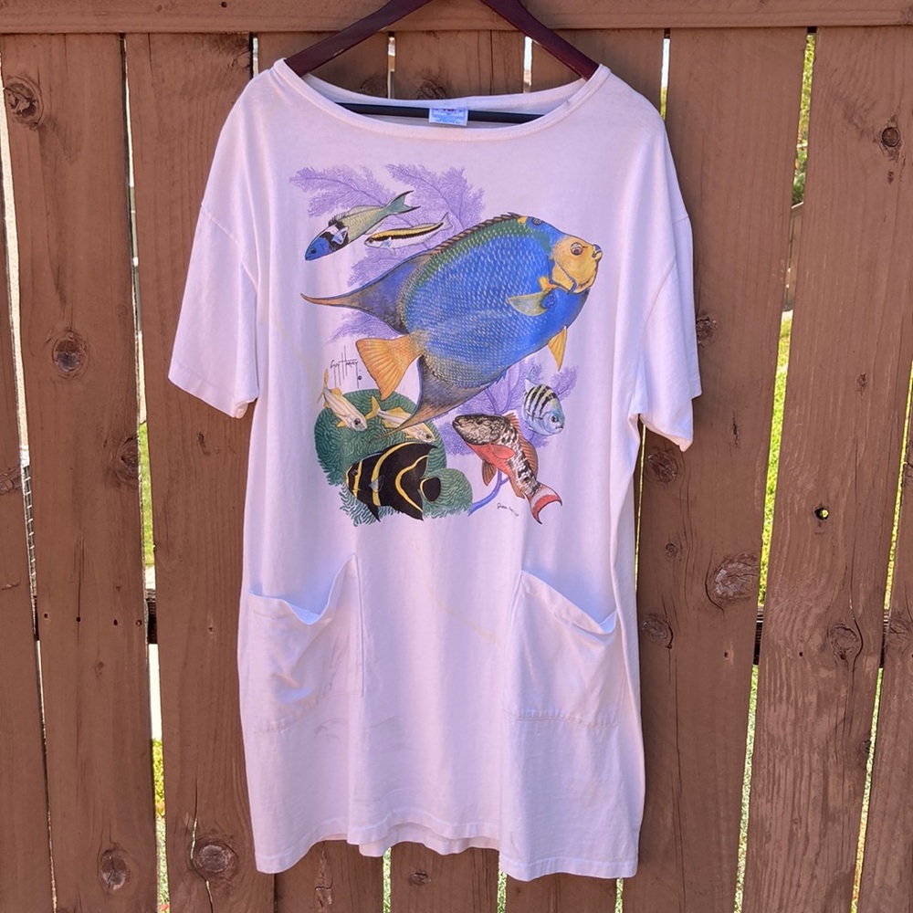 Vintage TSF Sportswear Fish Coverup Made in USA